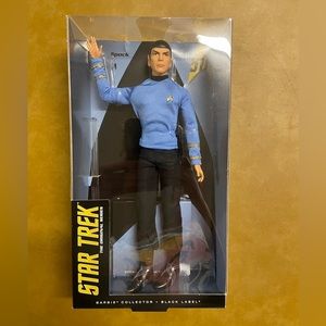 Star Trek The Original Spock Barbie Ken Doll By Mattel NRFB NWT 🎉Host Pick x2🎉